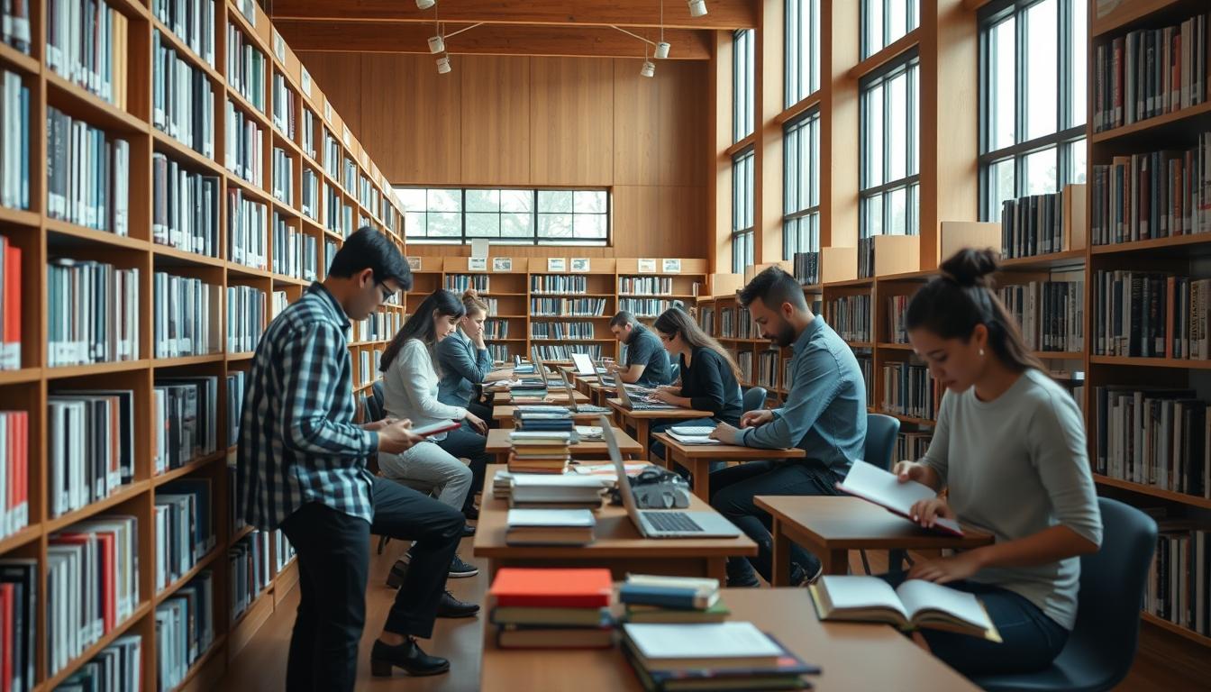 Students and educational resources in a modern learning environment